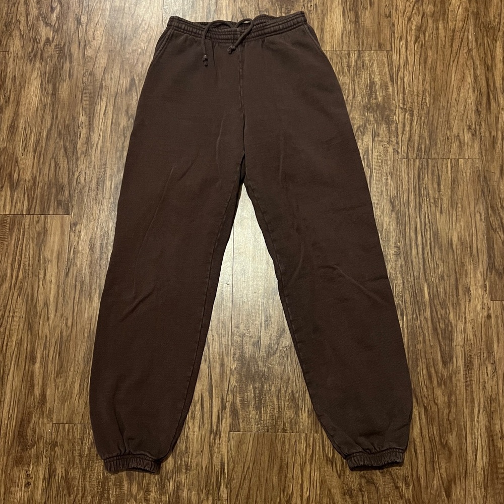 Los Angeles Apparel brown sweatpants
